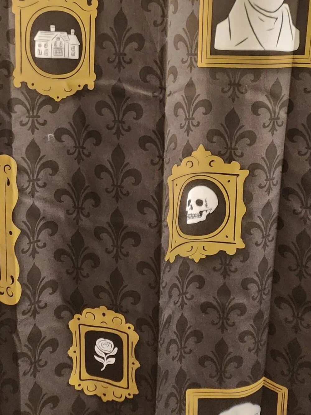 NWT: Wuthering Heights Fabric Shower Curtain - 72